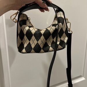 Clearance | chessboard Crossbody bag
